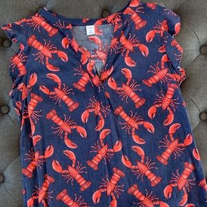 SOLD. Old Navy Lobster Crab Top. Size XS